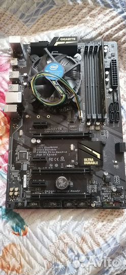 Материнская плата 1151 v1 комплект