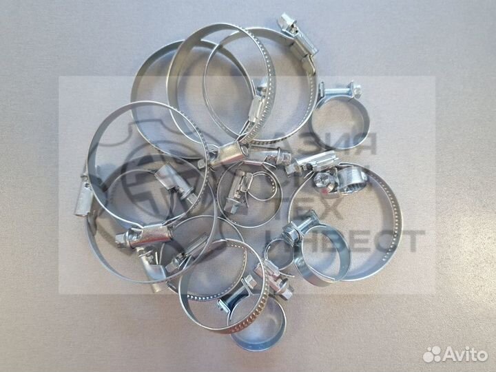 Хомут червячный 25-40 мм