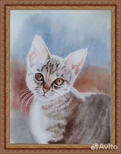 Картина акварелью 