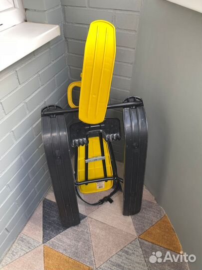 Снегокат с откидной спинкой