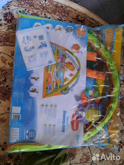 Развивающий коврик tiny love