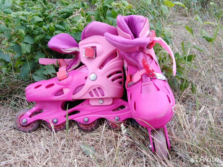 Ролики для девочки размер регулируется 38-42