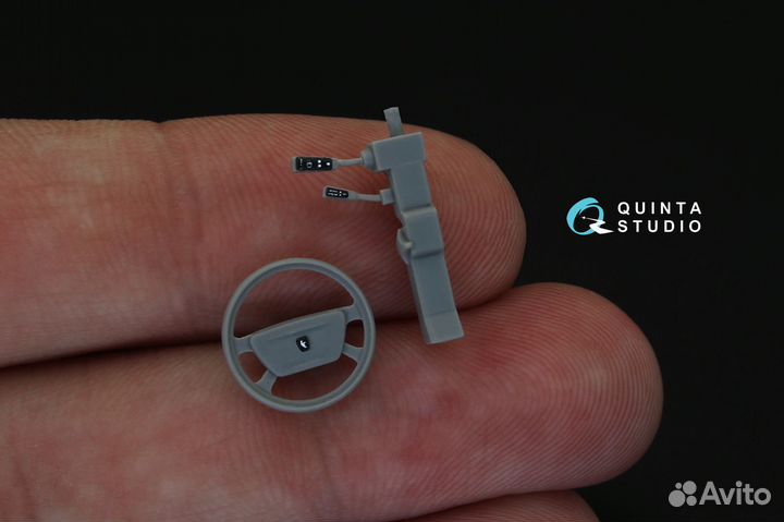 Quinta St. Тайфун-К (Takom), 3D интерьер, 1/35