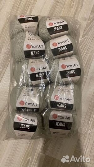 Пряжа yarnart jeans