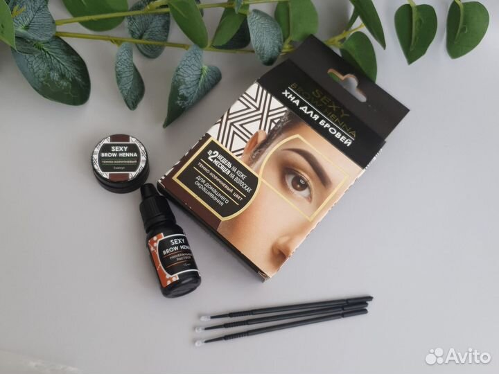 Хна для бровей brow henna