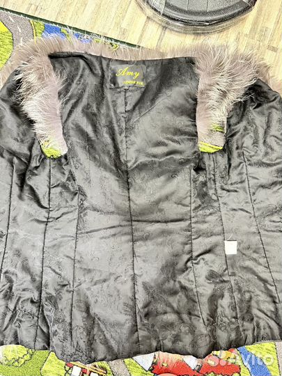 Меховая жилетка