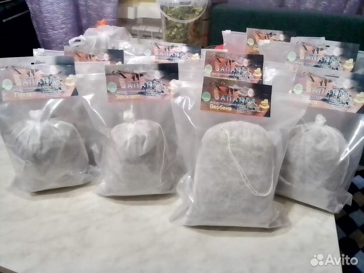 Фито запарки для купелей, чанов и фито бочек