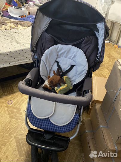 Коляска со всеми аксессуарами