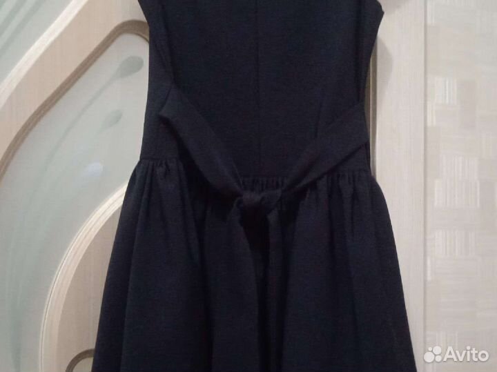 Школьный сарафан синий для девочки