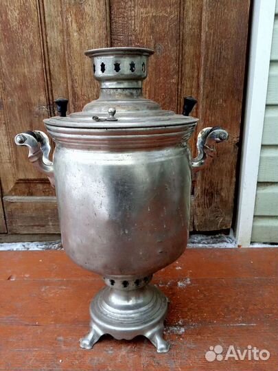 Самовар дровяной на углях на 7литров