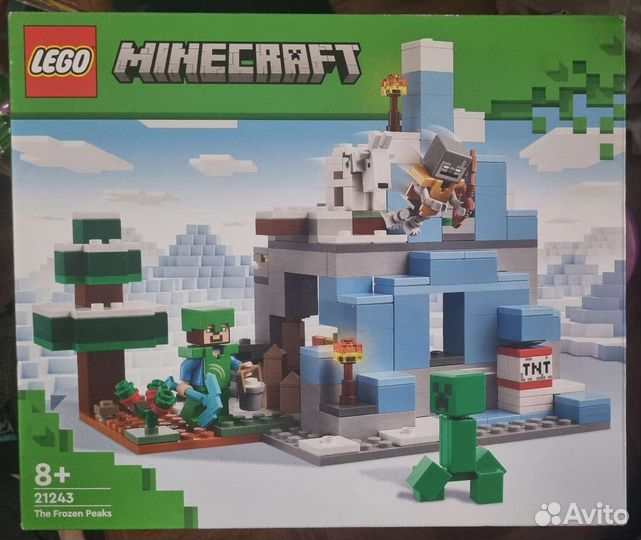 Конструктор Lego Minecraft The Frozen Peaks 21243
