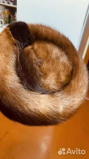Шапка норковая женская новая