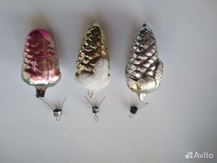Елочные игрушки СССР, Шишки