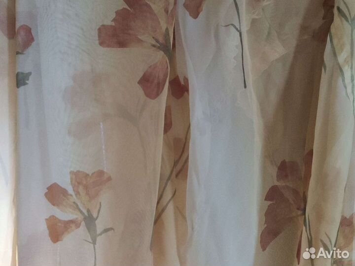 Вуаль с цветочным рисунком