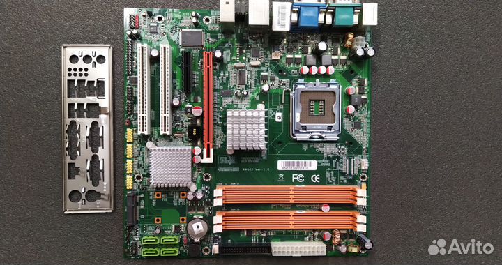 Материнская плата 775 Combo DDR2/DDR3, KWG-43 ver
