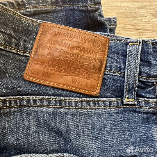Джинсы мужские Levis 502 W32 L34