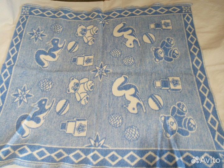 Одеяло байковое детское