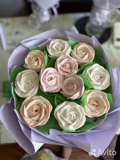 Букет из зефира