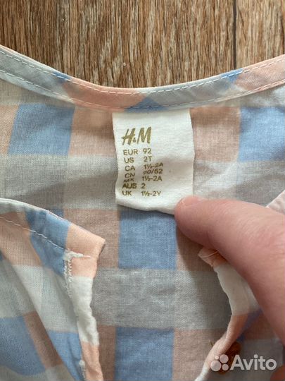 Костюм H&M 92 для девочки