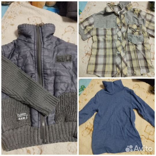 Вещи для мальчика пакетом