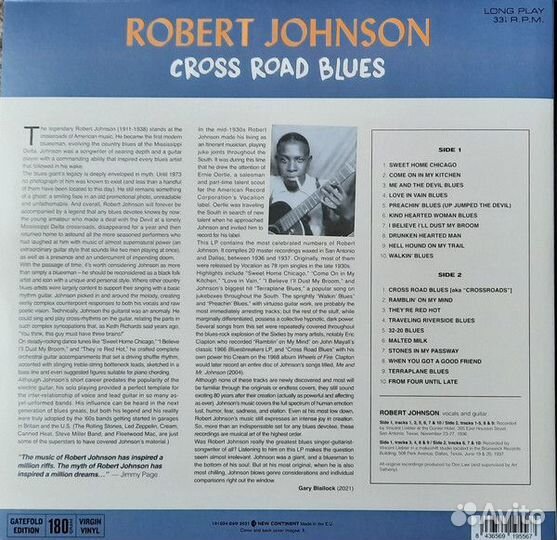 Пластинка Robert Johnson Cross Road Blues