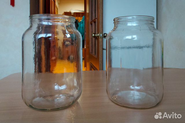 Банки стеклянные с широким горлом 2,5 л