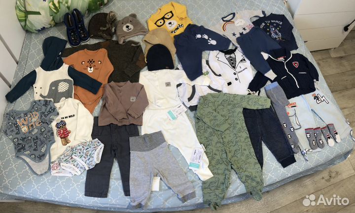 Детские вещи пакетом 68-80