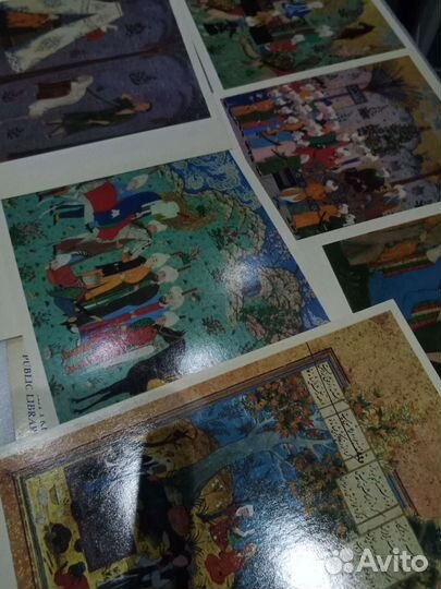 Открытки с иранскими миниатюрами