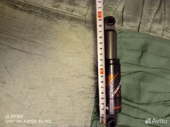 Амортизатор задний на велосипед воздушный 190