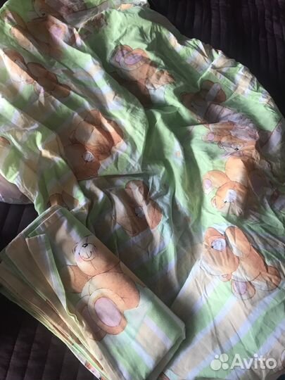 Тёплые детские одеяльца и постельное белье