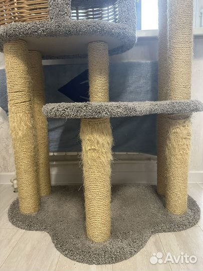 Домик для кошки с когтеточкой бу