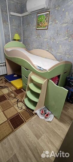 Детская кровать чердак бу