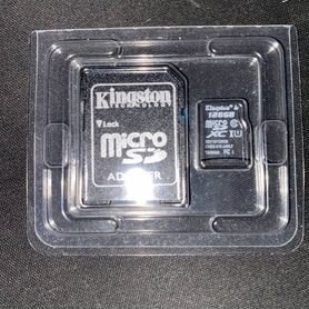 Карта памяти MicroSD 128gb Kingston