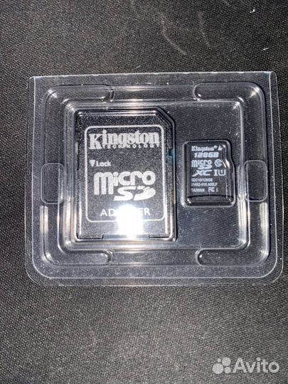 Карта памяти MicroSD 128gb Kingston