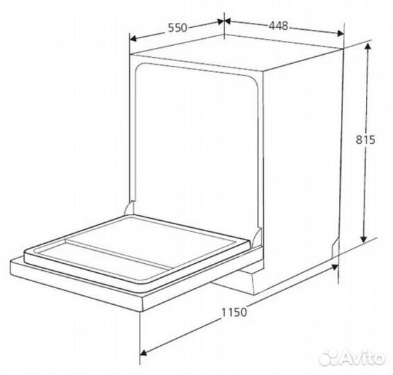 Встраиваемая посудомоечная машина Kuppersberg GLM