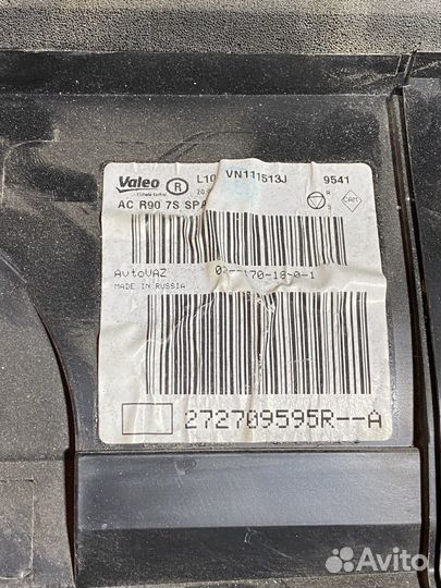 Отопитель в сборе (с кондиционером) LADA largus