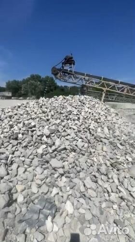 Щебень гравийный отгруз. 20 m3 кубов
