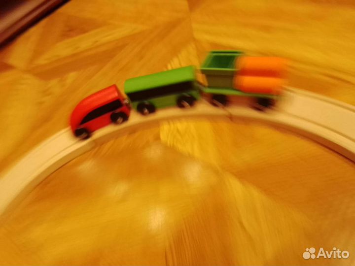 Деревянная железная дорога IKEA