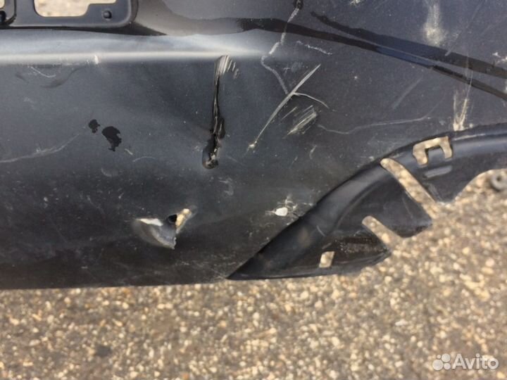 Бампер задний toyota highlander