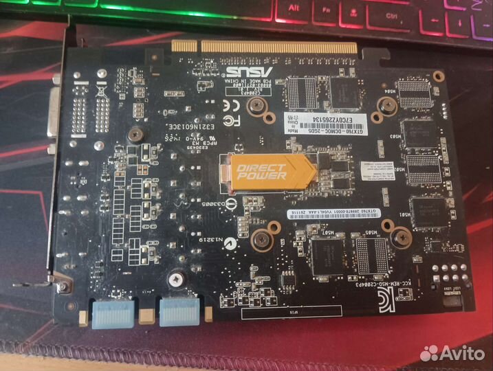Asus Geforce GTX 760 DirectCU mini 2gb
