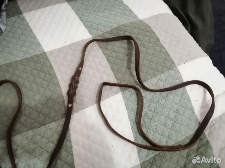 Поводок кожаный