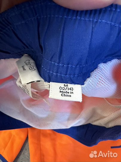 Calvin klein шорты для мальчика
