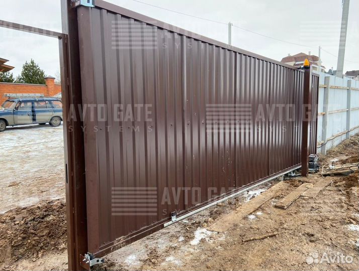 Откатные ворота