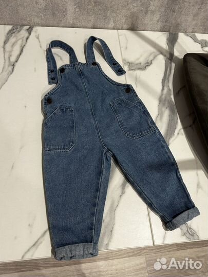 Комбинезон детский джинсовый