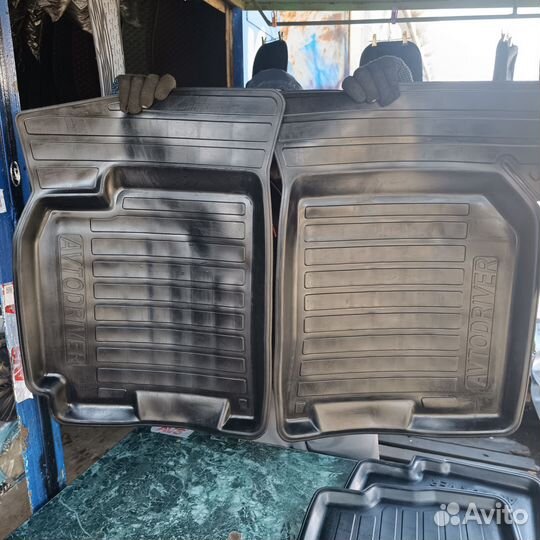 Автомобильные коврики резиновые Дэу Жентра