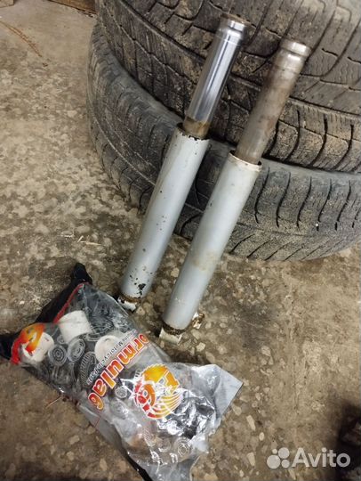 Перья амортизаторы передние honda dio