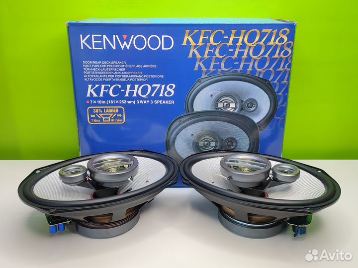 Овальные динамики kenwood 320W