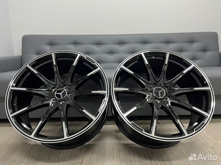 Диски BMF082 R22 на Mercedes GLE Coupe / GLS