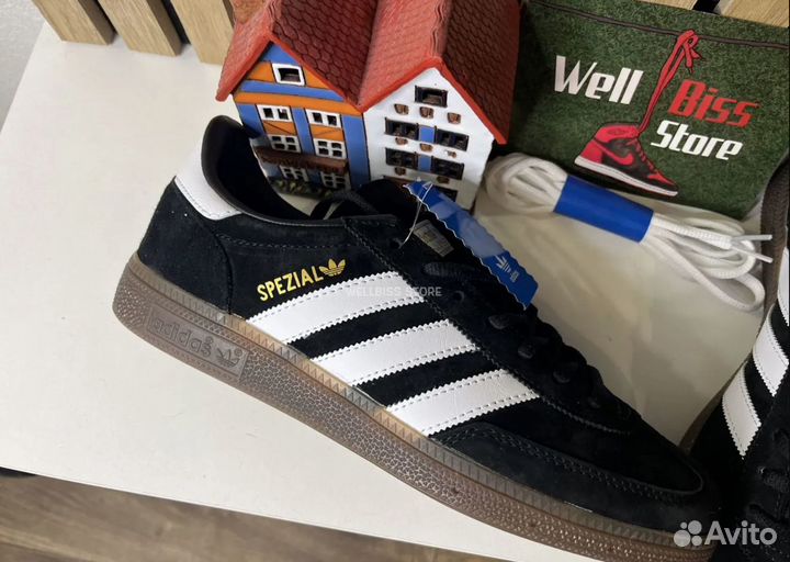 Кеды Adidas Spezial черные