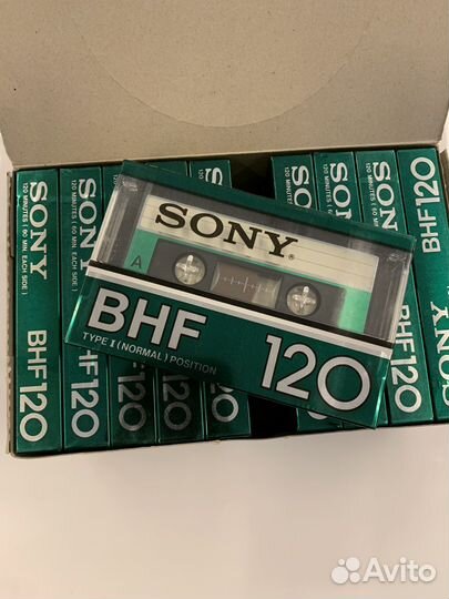 Аудиокассеты Sony AHF BHF Duad JHF FeCr